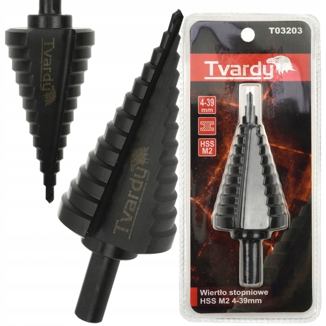 Vrták Stupňový Hss M2 4 39MM T03203 Titan