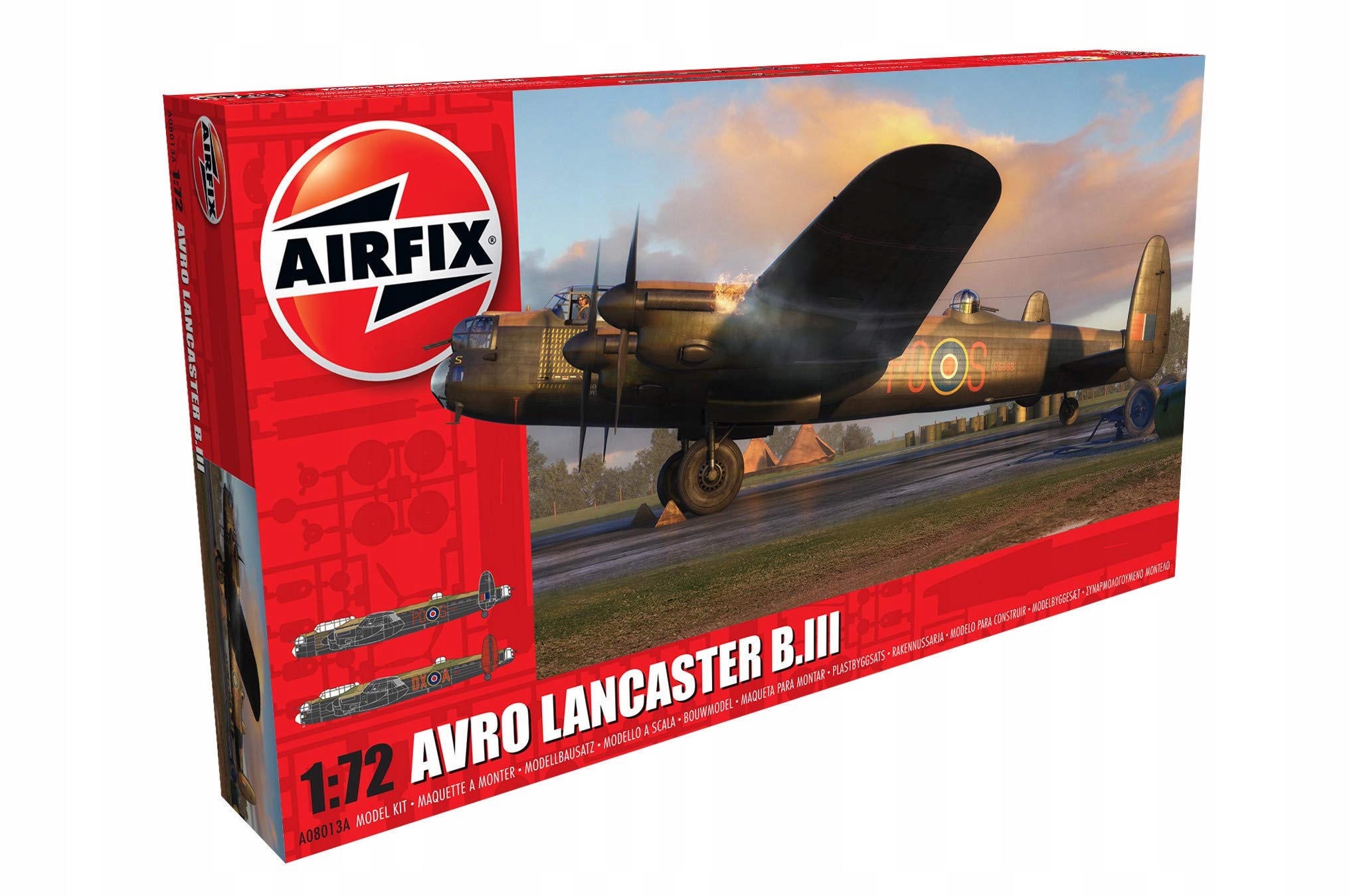 Model letadla k sestavení Avro Lancaster B.iii Modellbausatz