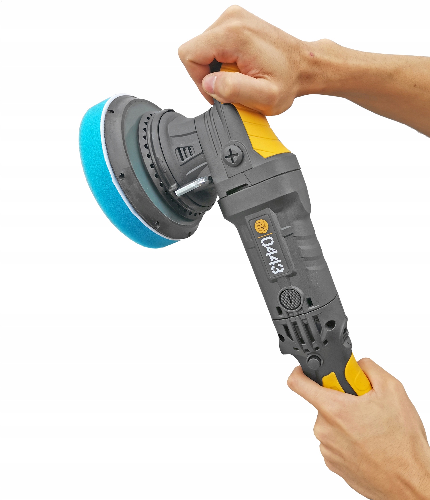 Automobilová Oscilačná Leštička Dual Action Skok 21 MM 1500 W 3 Špongie MP0443