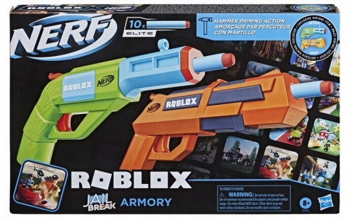 

Dwupak wyrzutni Nerf Roblox Jailbreak Armory F2479