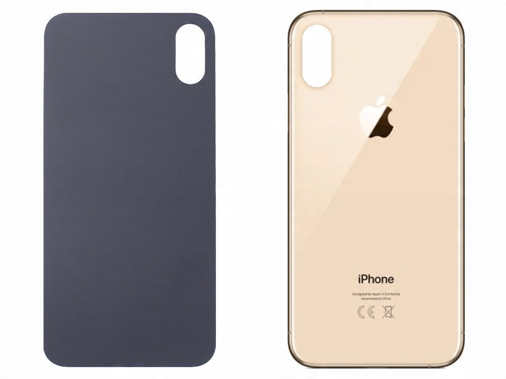 

iPhone Xs Szybka Tył Klapka Baterii Gold