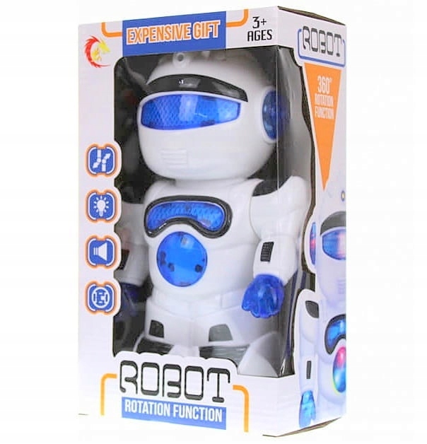 ROBOT INTERAKTYWNY ŚWIATŁO DŹWIĘK RUCHY MUZYKA Marka inna