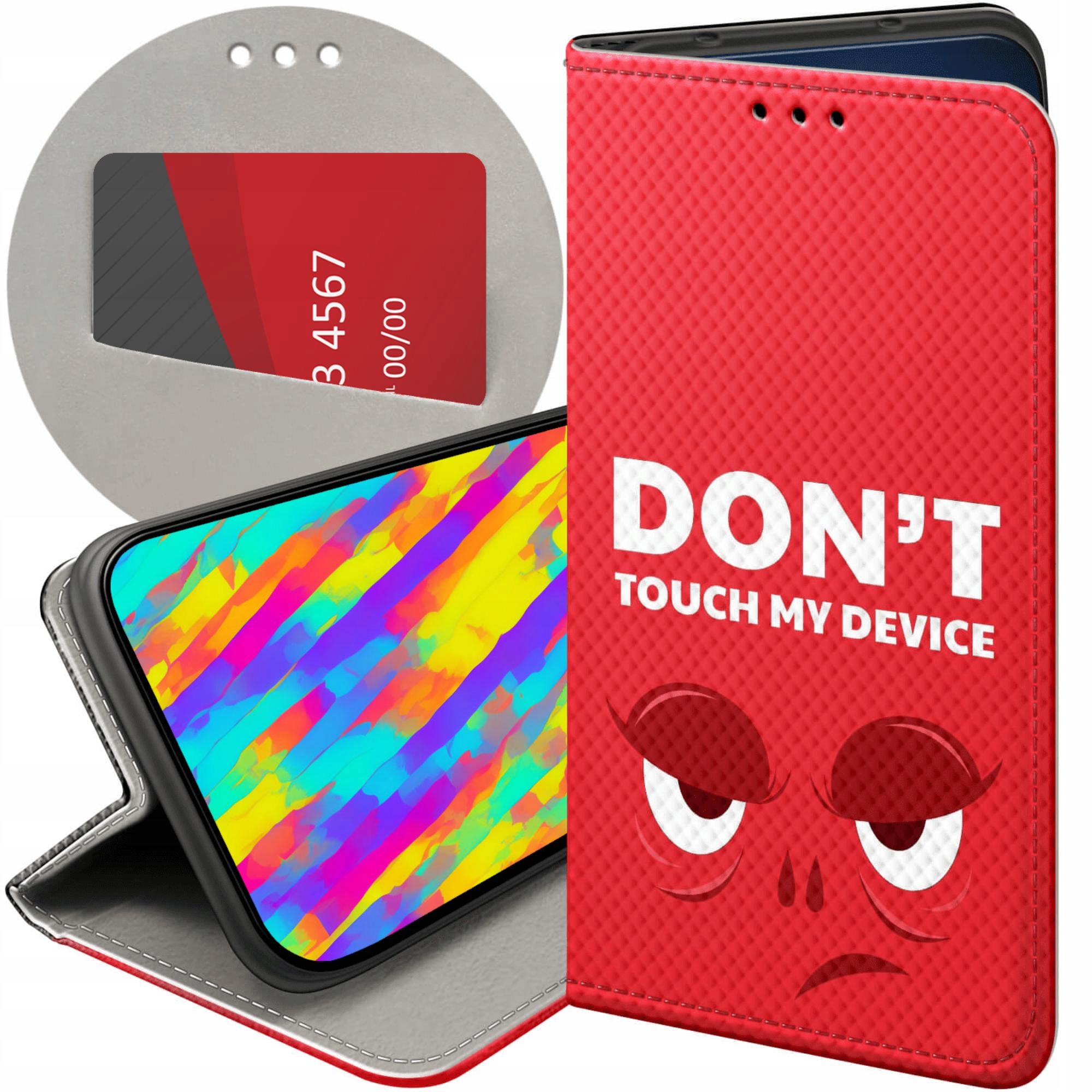 Etui Z Klapką Do Xiaomi Redmi A1 Śmieszne Zabawne Wesołe Futerał Case