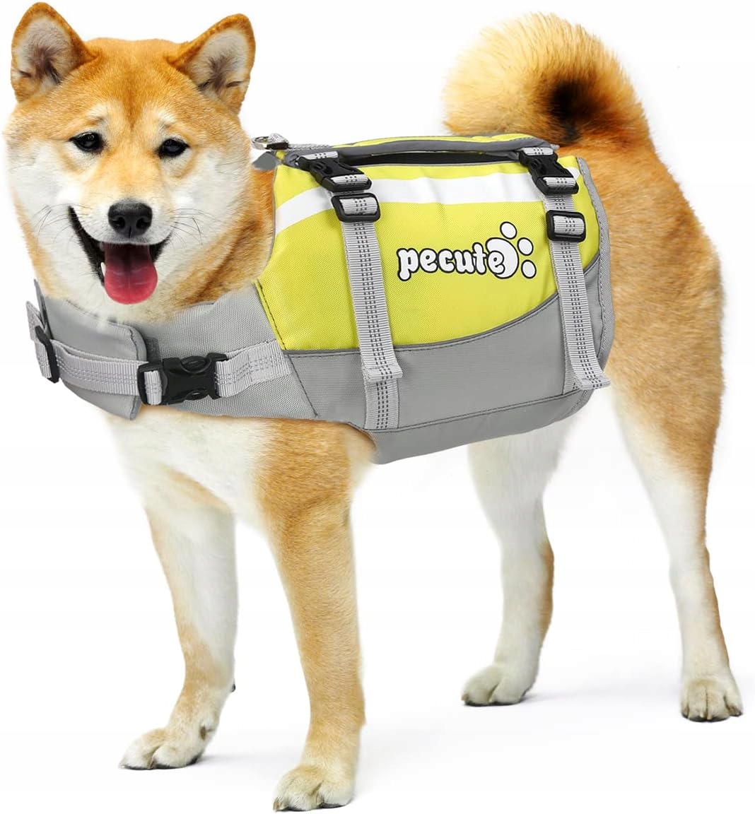 Levně Záchranná Vesta Pro Psa Pecute Zajišťovací Pomocná Velikost M