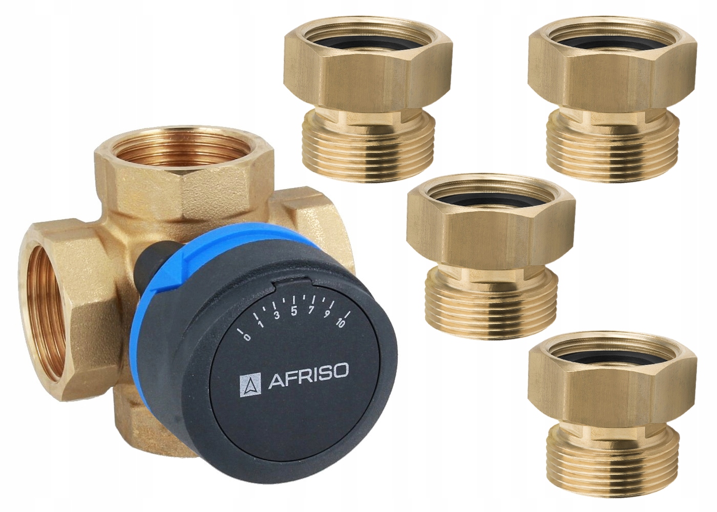 Zmiešavací Ventil Afriso 4-CESTNÝ Arv 484 Skrutiek