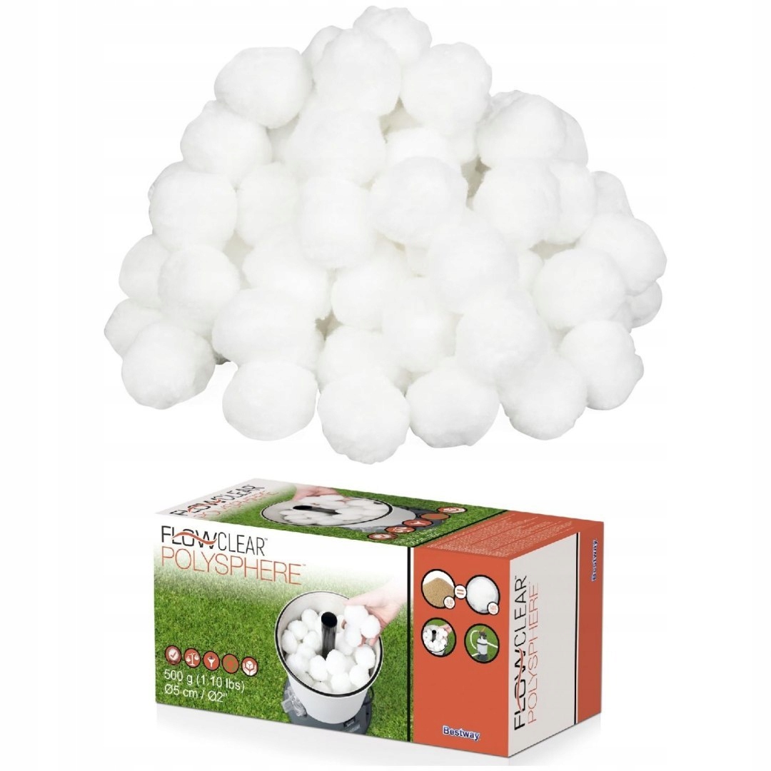 

Kulki Filtrujące do Pomp Piaskowych Bestway 500 g