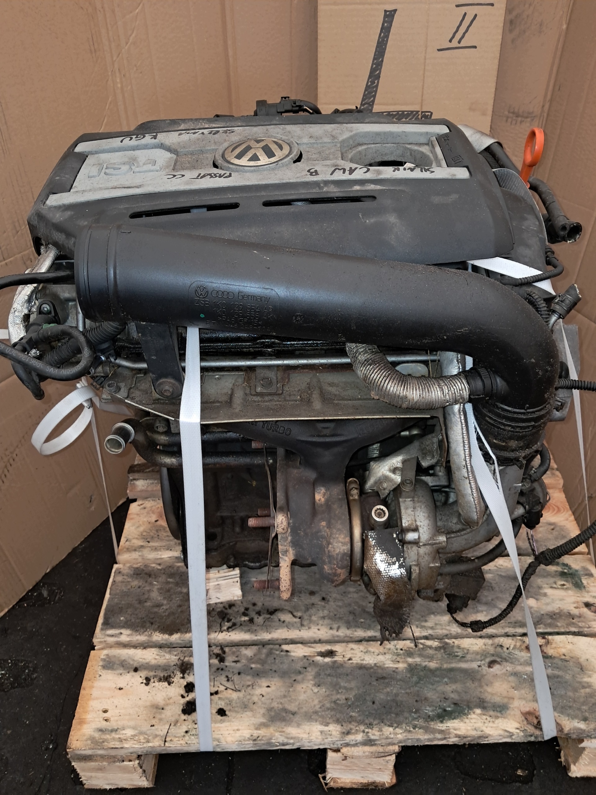 engine 2.0 TSI CAWB complete VOLKSWAGEN VW PASSAT CC PEWNY DO MONTAZU