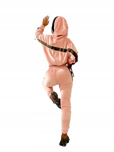 Komplet damski Olavoga Smoove 2026 pudrowy róż M