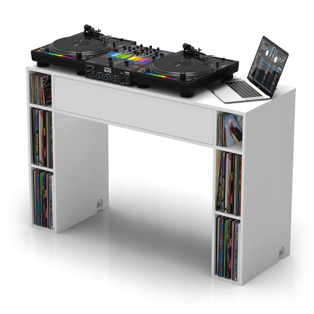 Glorious Modular Mix Station White Biurko DJ-skie