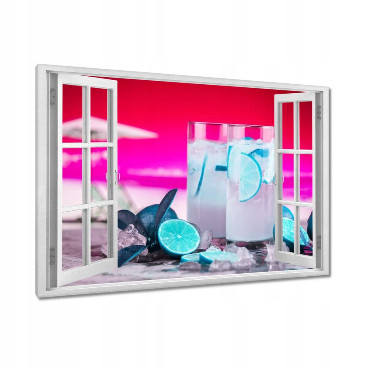 Obrazy 120x80 Nápoje s vodkou na pláž