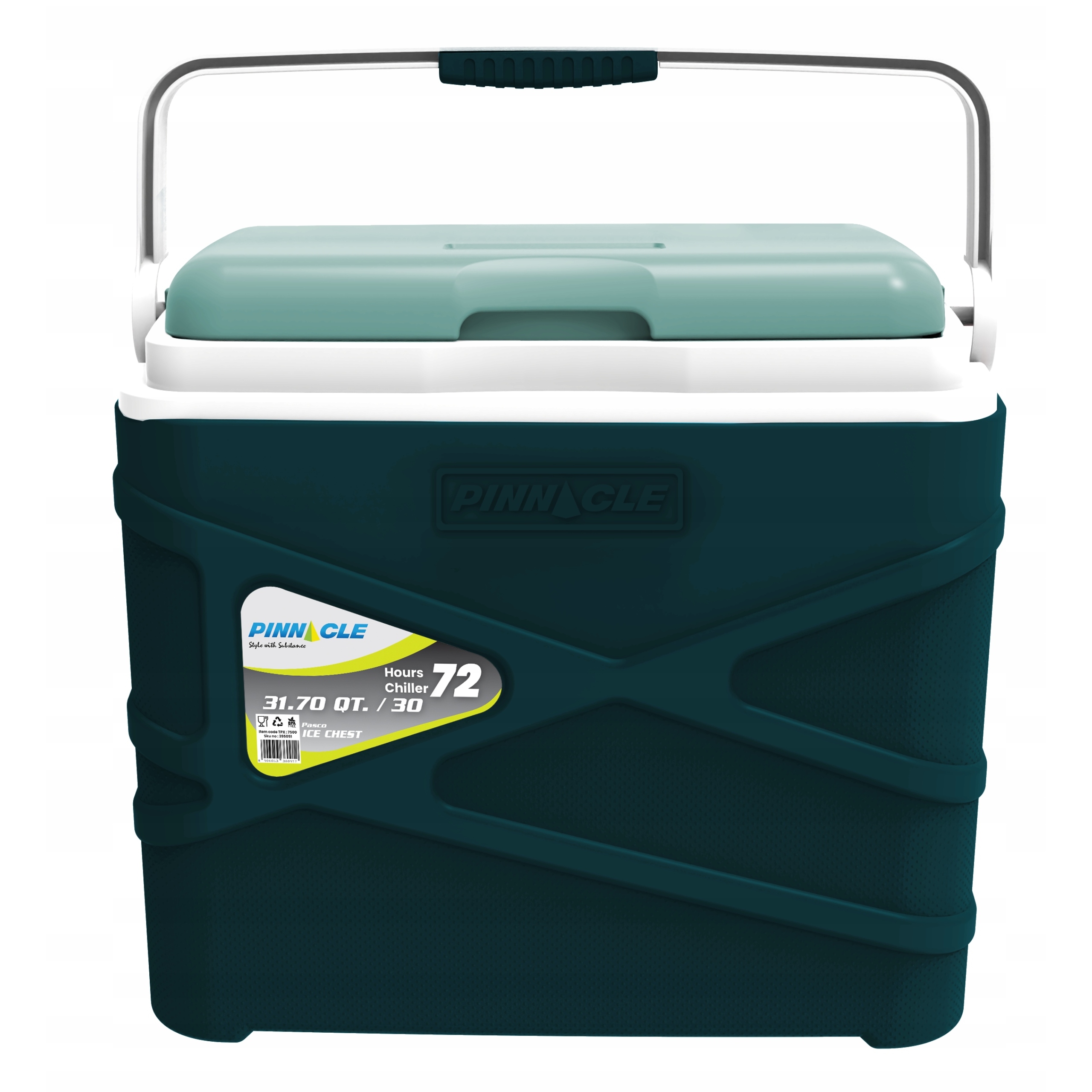 Turistická pasivní lednička na přenosné náplně 30 l Pinnacle Velká do auta