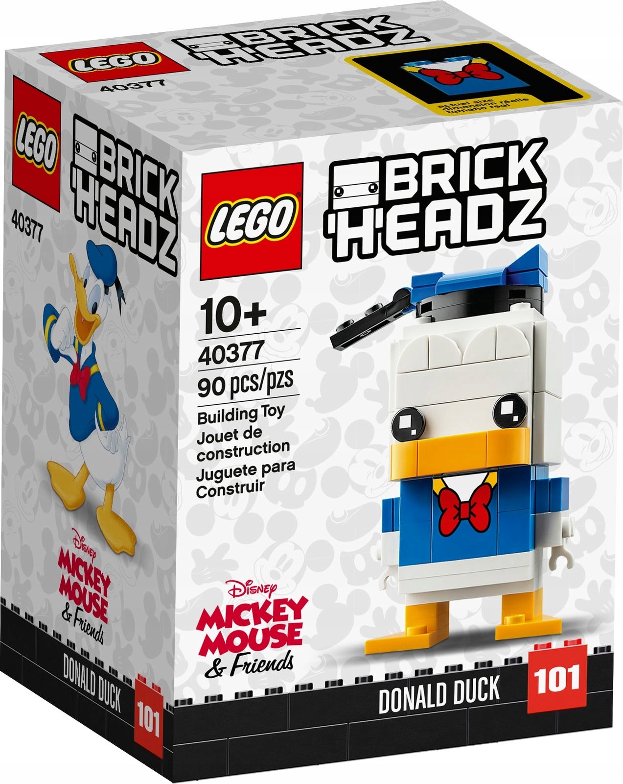 Lego 40377 BrickHeadz Kaczor Donald