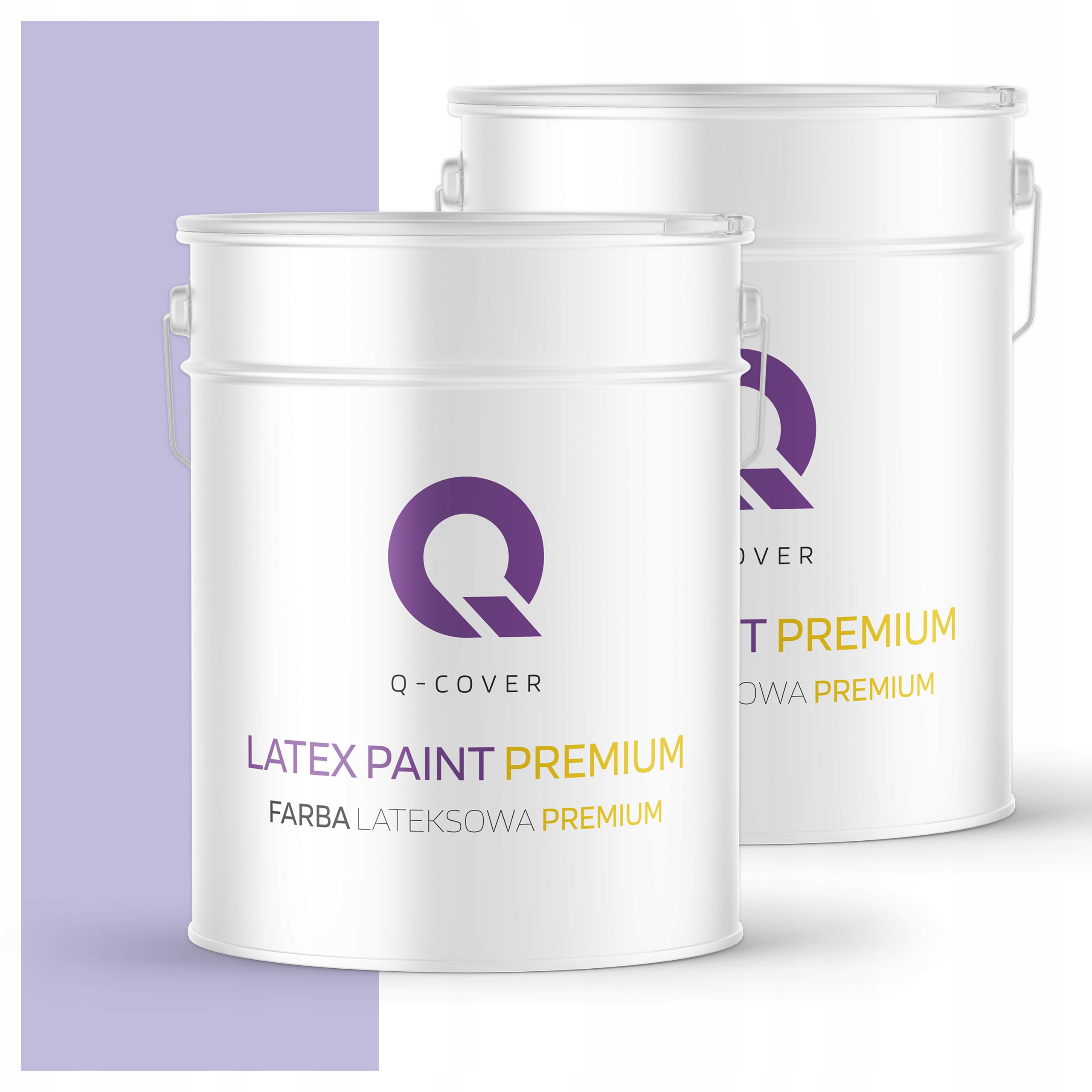 Farba odolná voči škvrnám Umývateľná na steny stropov 10L mat Fialová svetlá H2651
