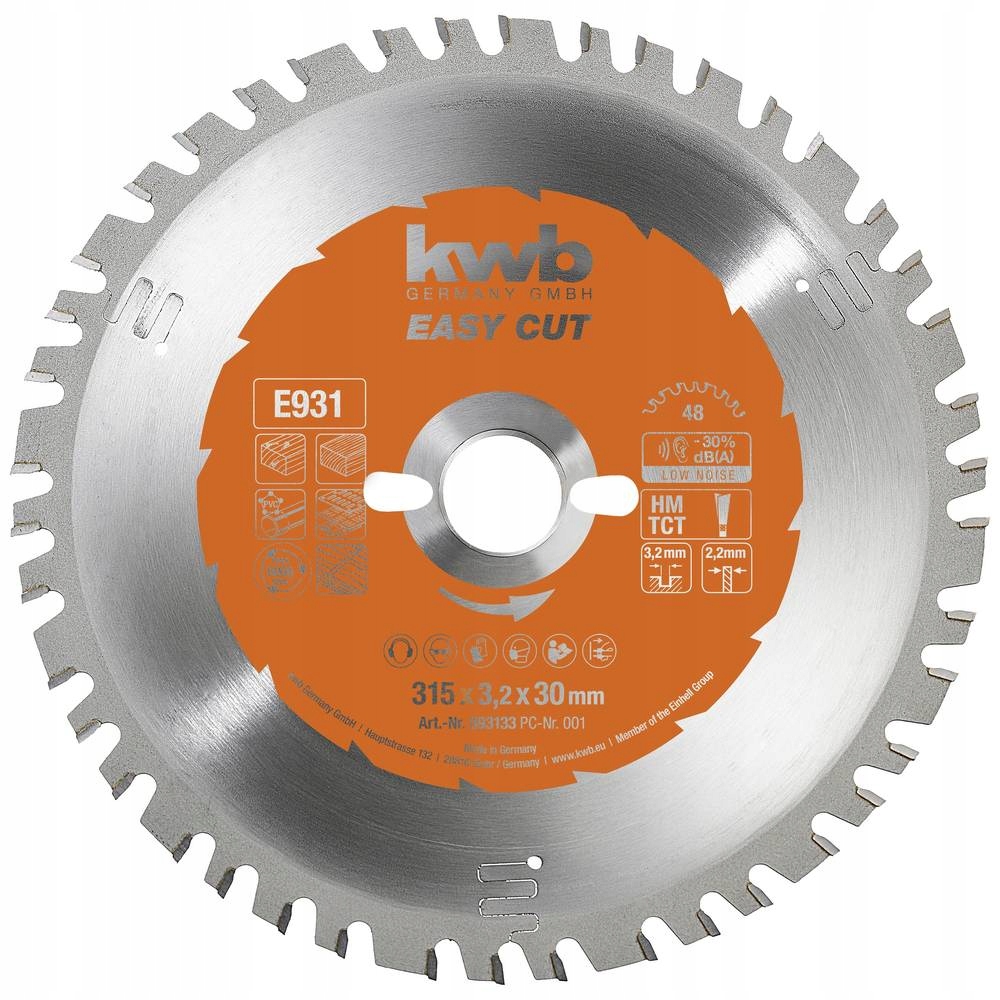 Kwb Pilový kotouč na dřevo 315 x 30 mm 48 zubů
