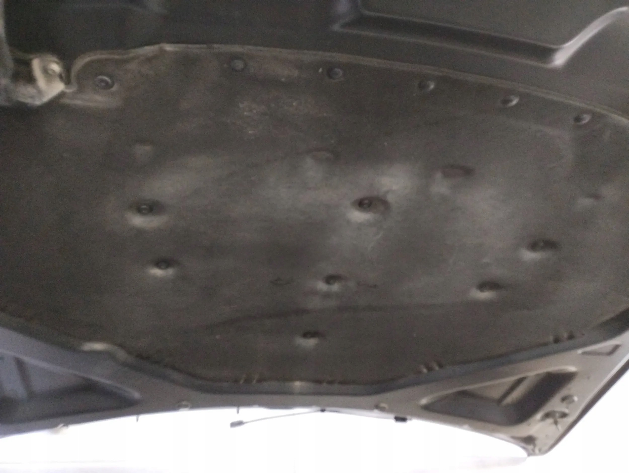 BMW X6 E71 2012 bonnet cover front 475 BLACK SAPPHIRE
