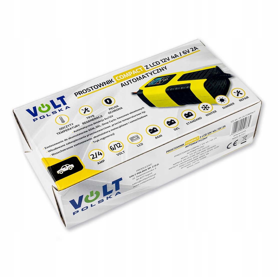 Prostownik Volt 6PRLN12V4A Model 6PRLN12V4A