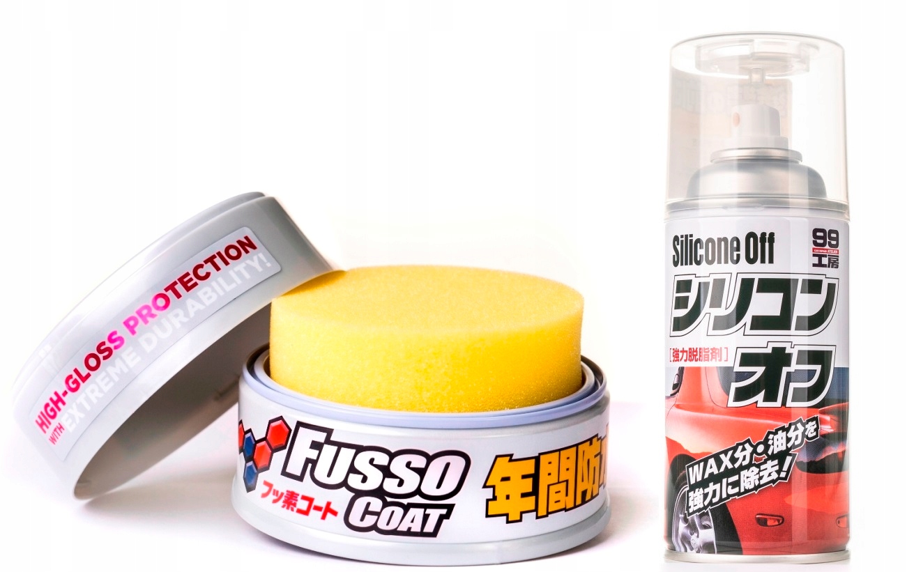 SOFT99 Fusso Coat Light Colour Wosk Silicone Off