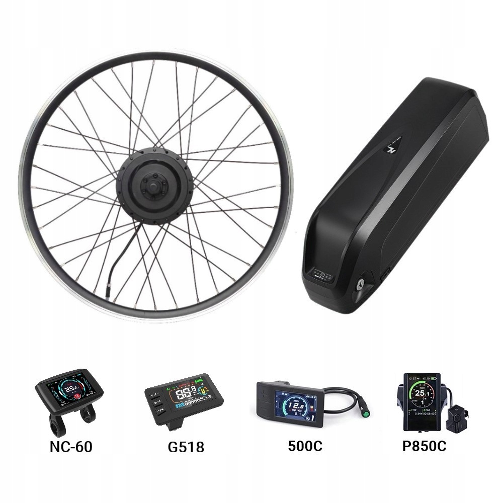 Sada pro konverzi elektrokola Mxus 48V 500W Baterie 17AH