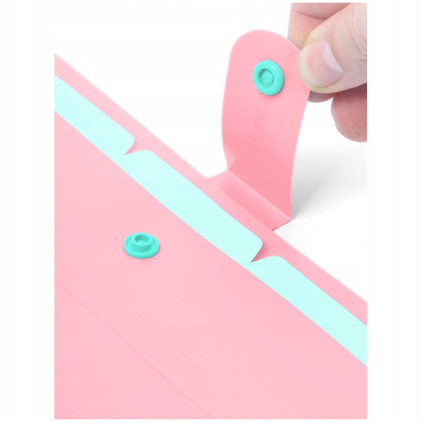 

Teczka na zatrzask, z przegródkami A4 Berlingo