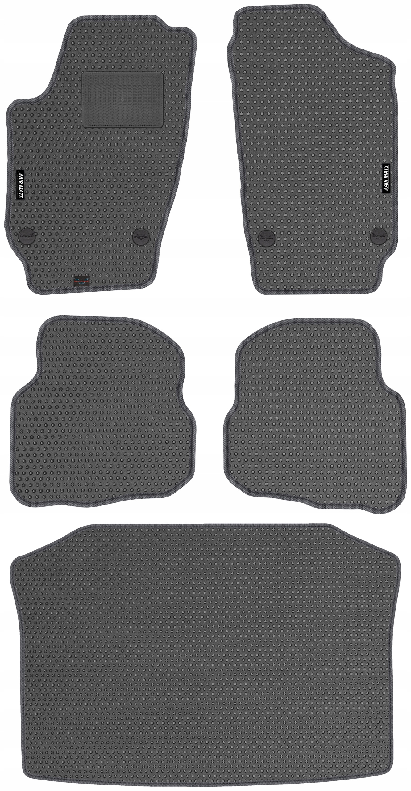 Vw Polo IV Hatchback 2001-2009 Sada Koberce Eva rohož Air Mats