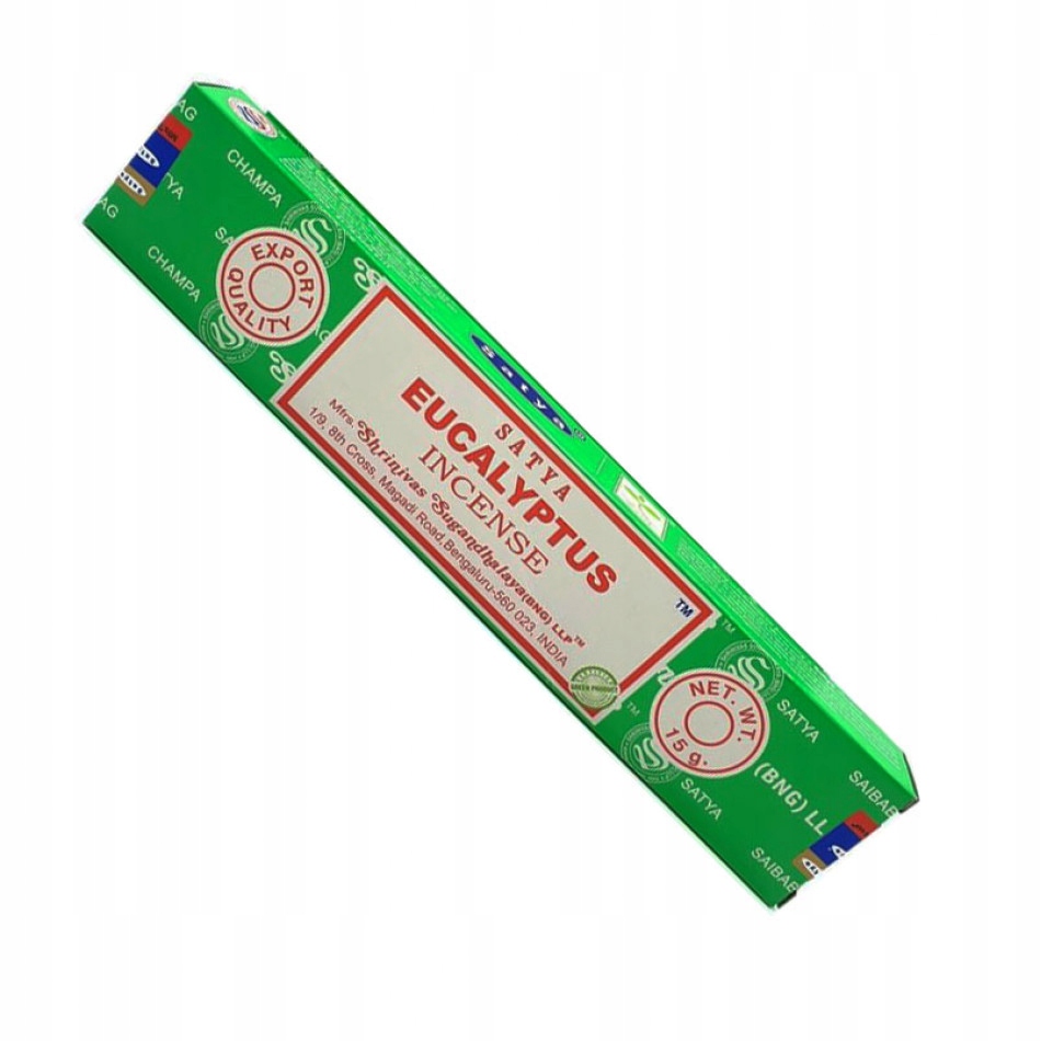 

Eukaliptus Naturalne Kadzidełka Satya Indie 15g