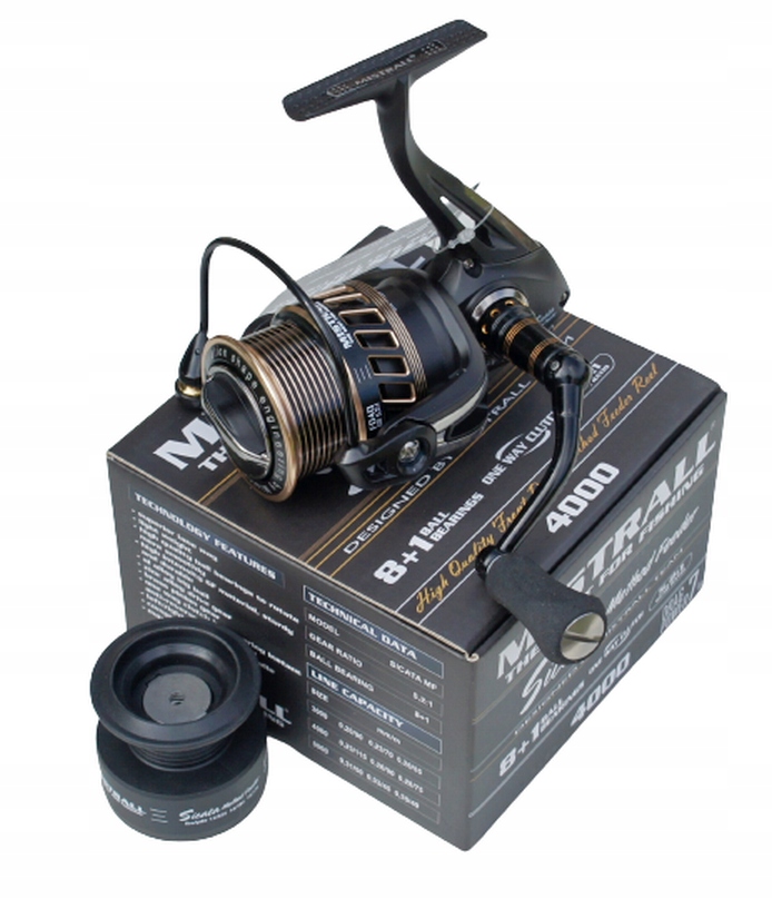 MISTRALL KOŁOWROTEK SICATA METHOD FEEDER 400 8+1 ŁOŻYSK Marka Mistrall