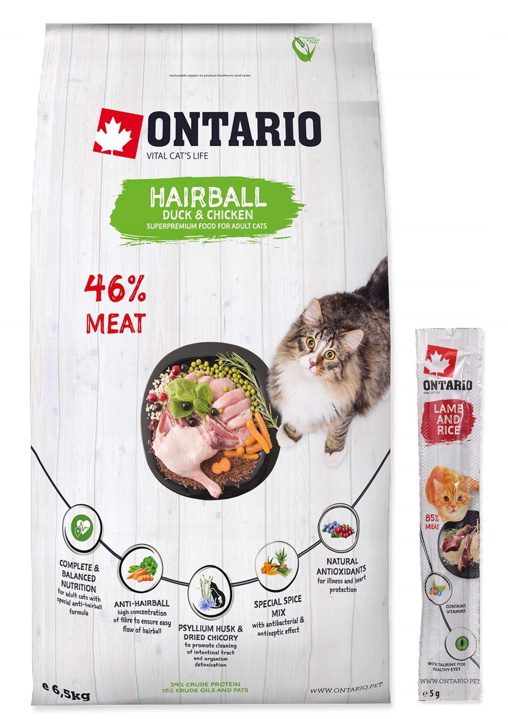 Levně Krmivo krmivo pro kachny Ontario 6,5 kg