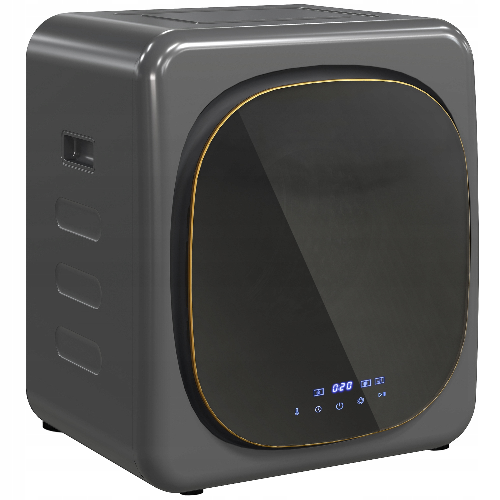 Malá bubnová sušička 4 kg Uv sterilizácia 60°C, 800 W