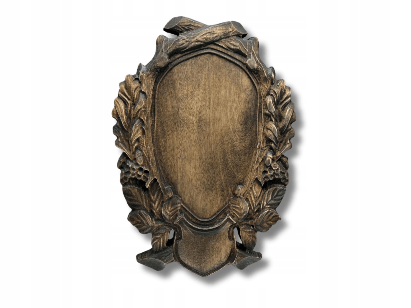 Deska trofeum pod poroże kozła rzeźbiona 30 cm czaszka myśliwskie czacha