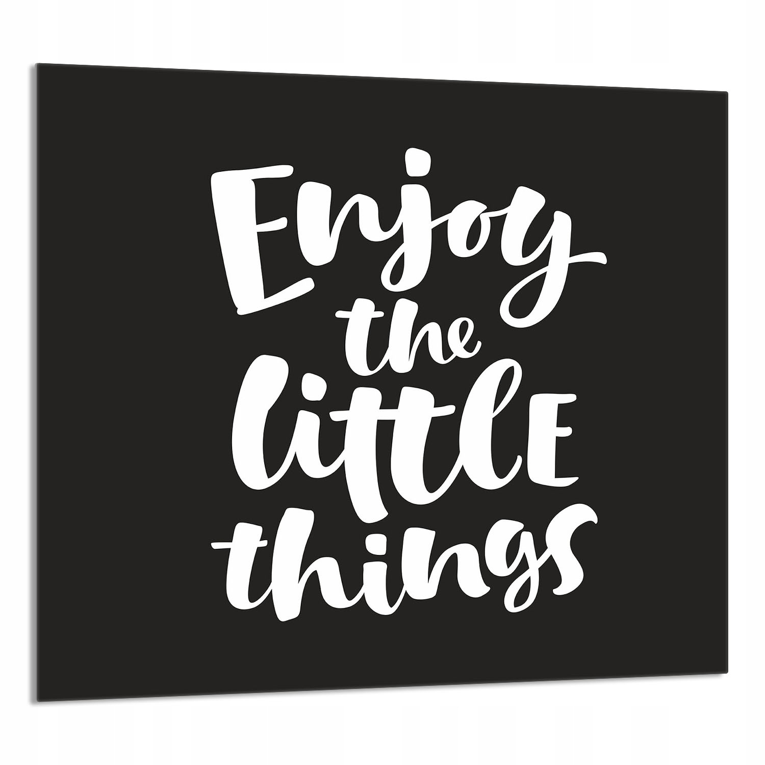 Skleněný Panel Do Kuchyně 65x60 Černé Tvrzené Sklo