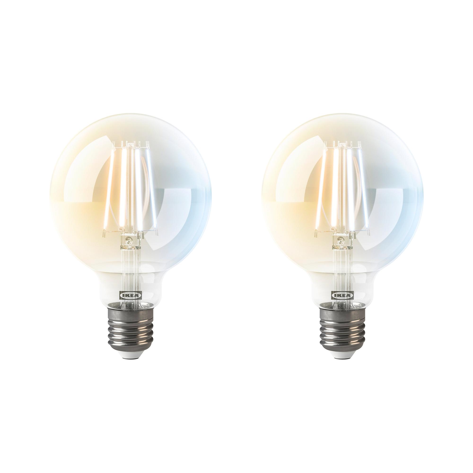 2 ks Led žárovka E27 806 lm Smart Bílá Spektrum 95 mm