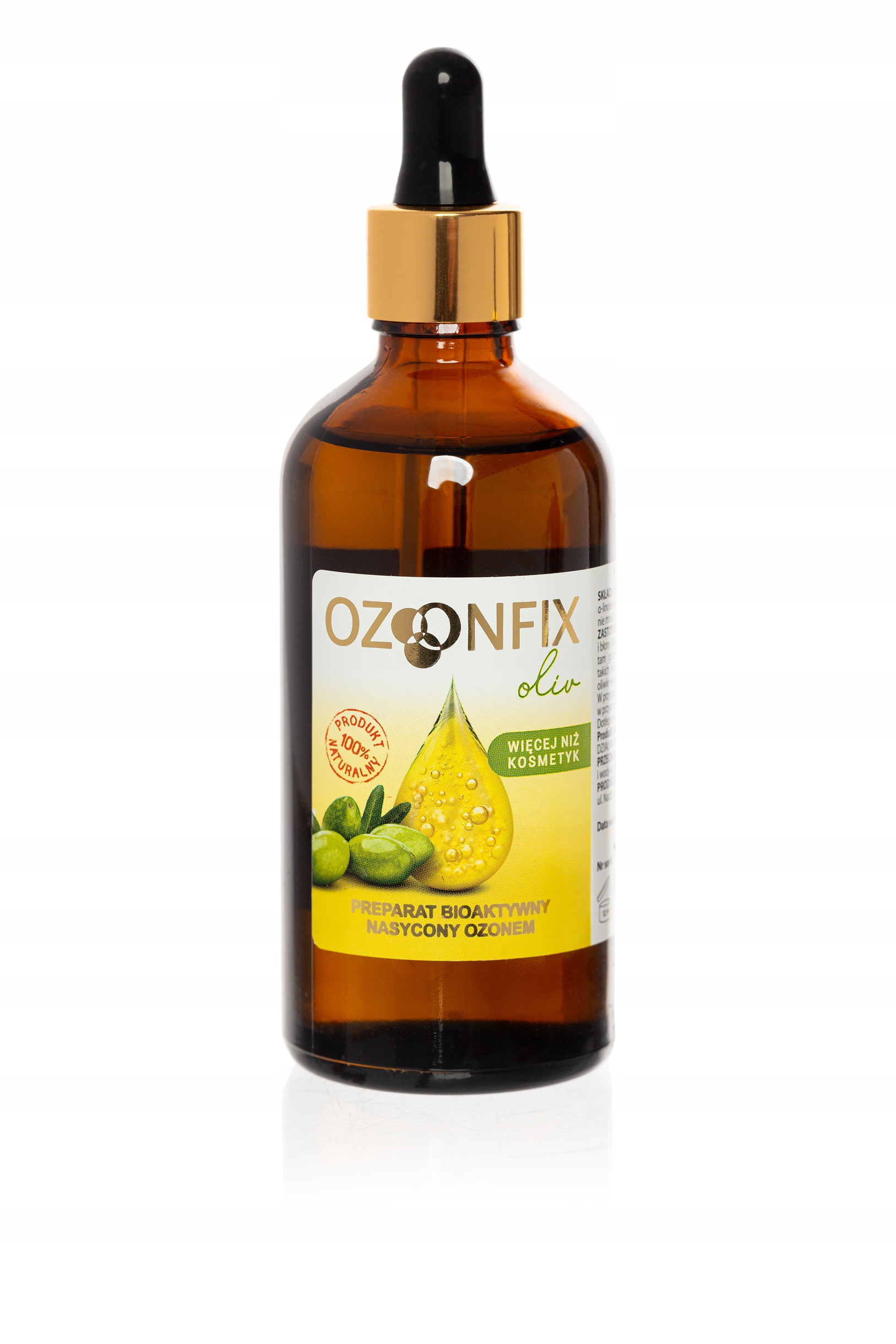 

Oliwa Ozonowana Ozonfix 100 ml z pipetą