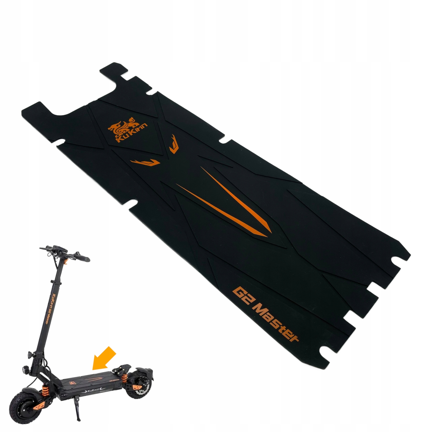 Gumowa Antypoślizgowa Mata na Podest do KuKirin G2 Master