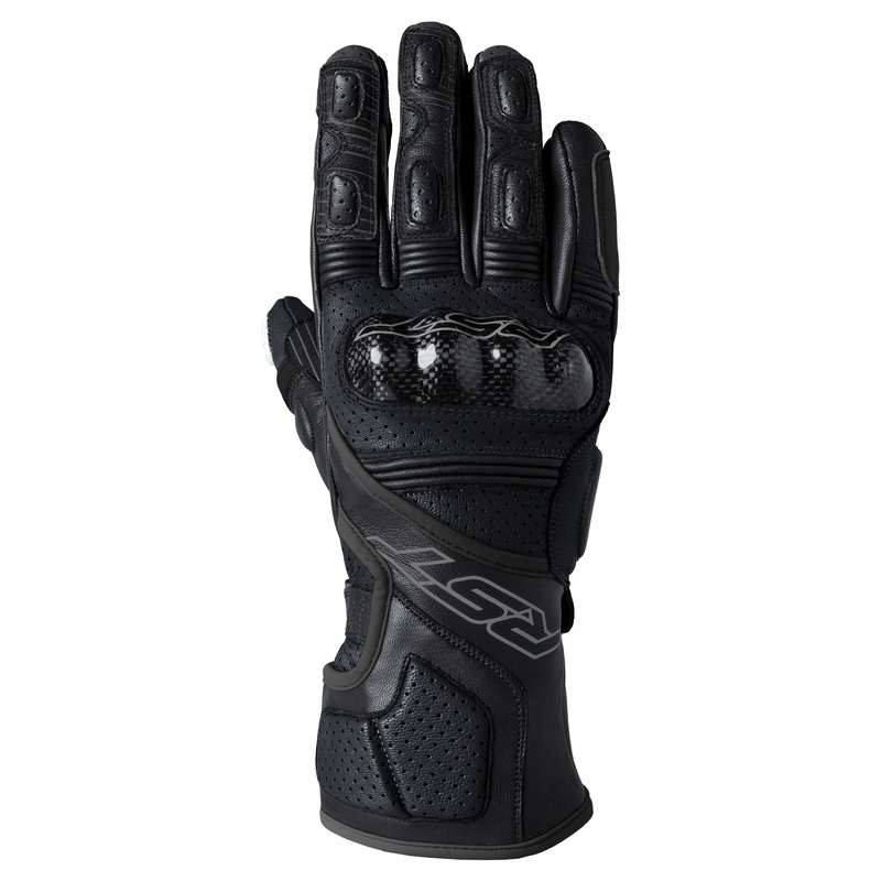 Kožené rukavice Rst Fulcrum Ce Black/black