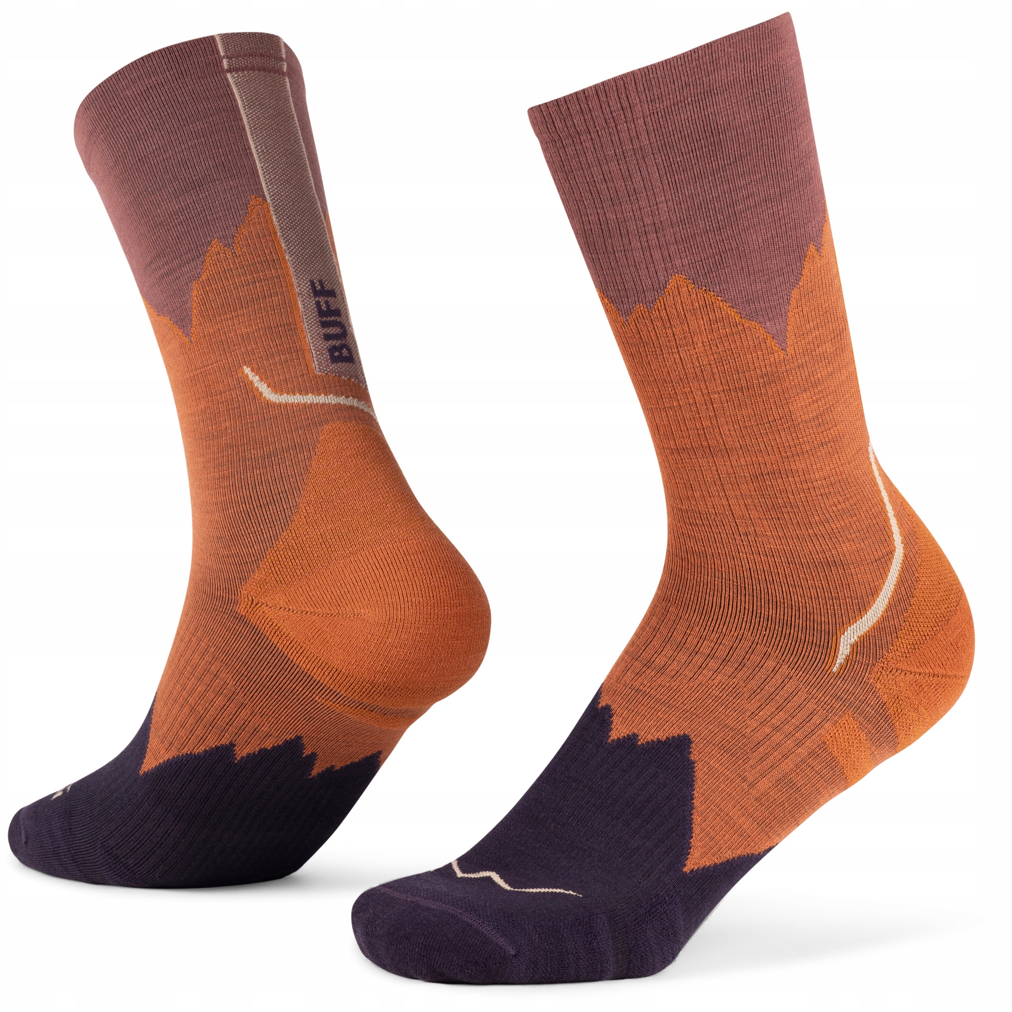 Ponožky Buff Merino Lightweight do poloviny kotníku z merino materiálu vel. S 36-38