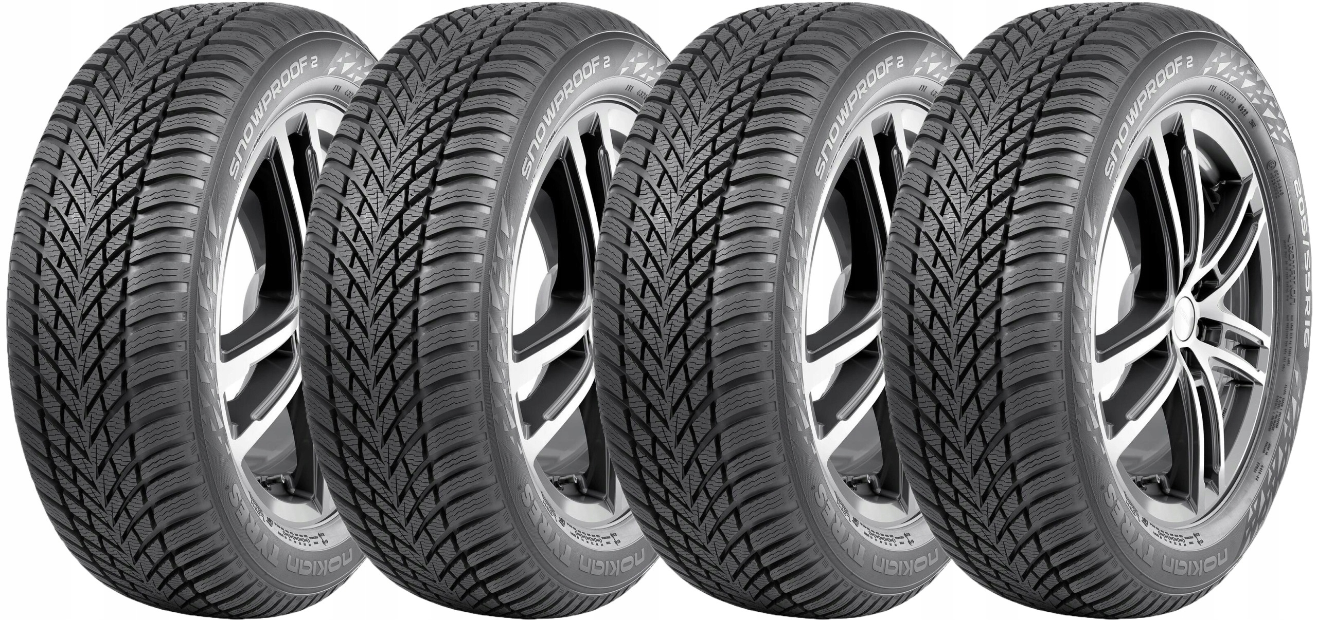 4x 235/50/19 V Nokian Snowproof 2 Suv