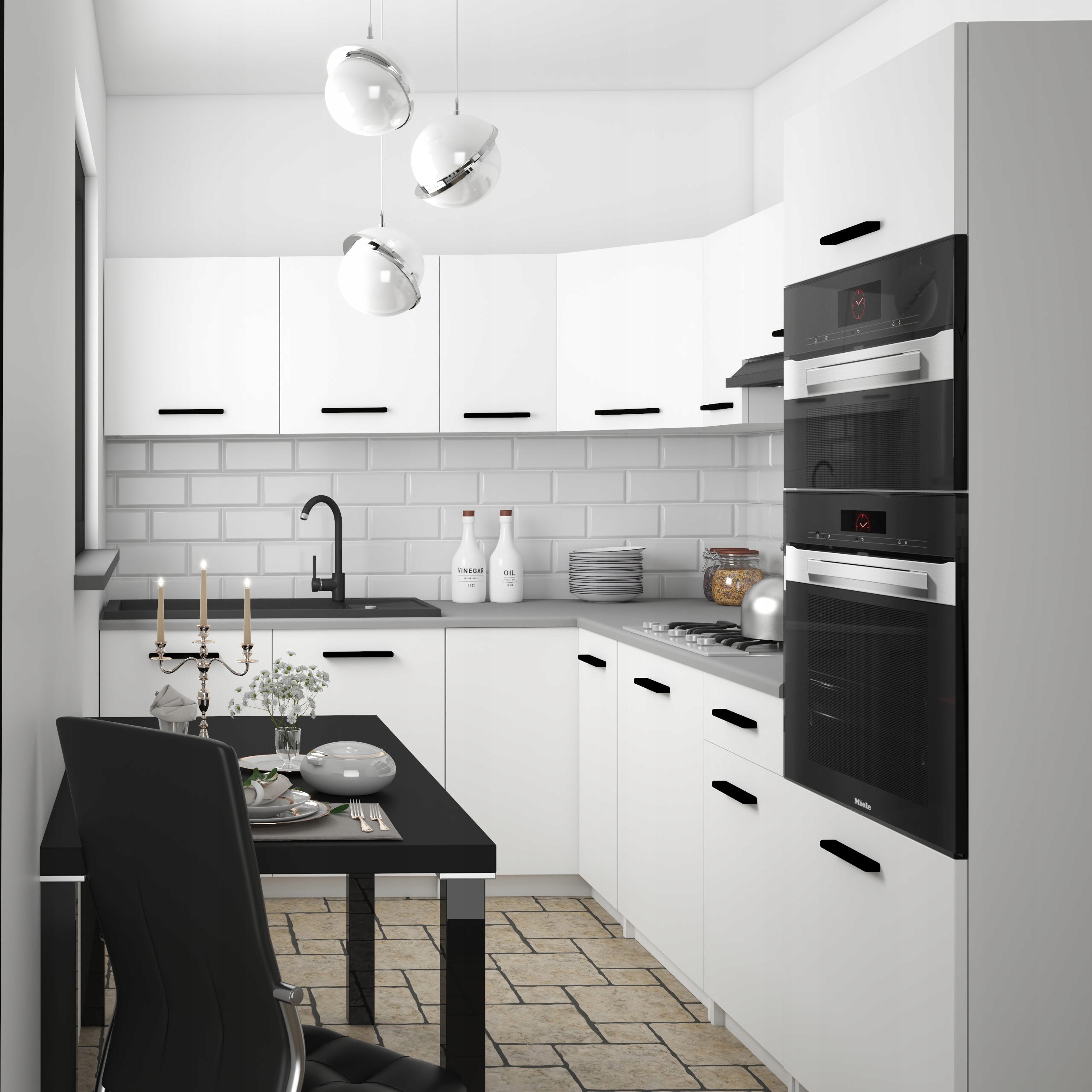 Meble kuchenne Zestaw mebli kuchennych 4,2 m BLAT Marka BeliniTop