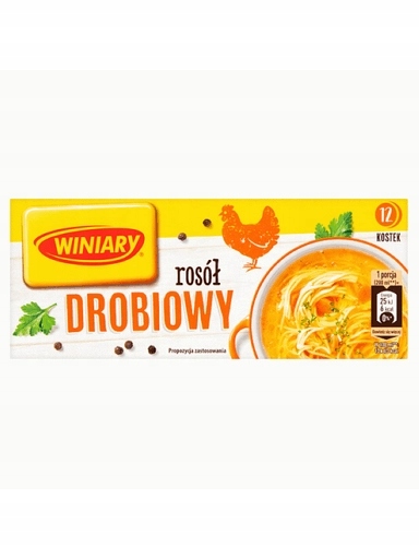 Levně 9 x Winiary Drůbeží Vývar 120 g
