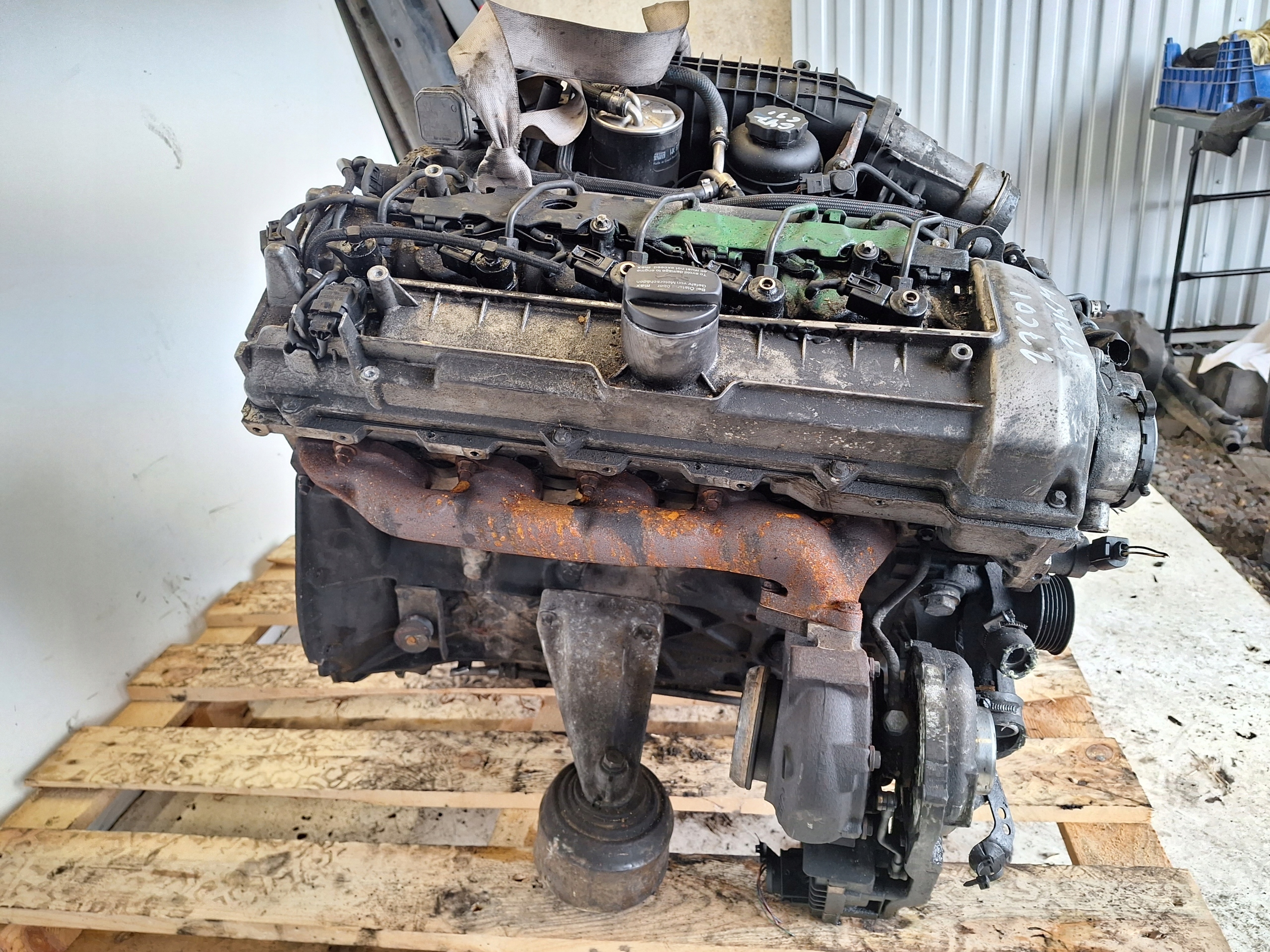 MERCEDES E-KLASA W211 02-06 engine 2.7 CDI 177KM 647691