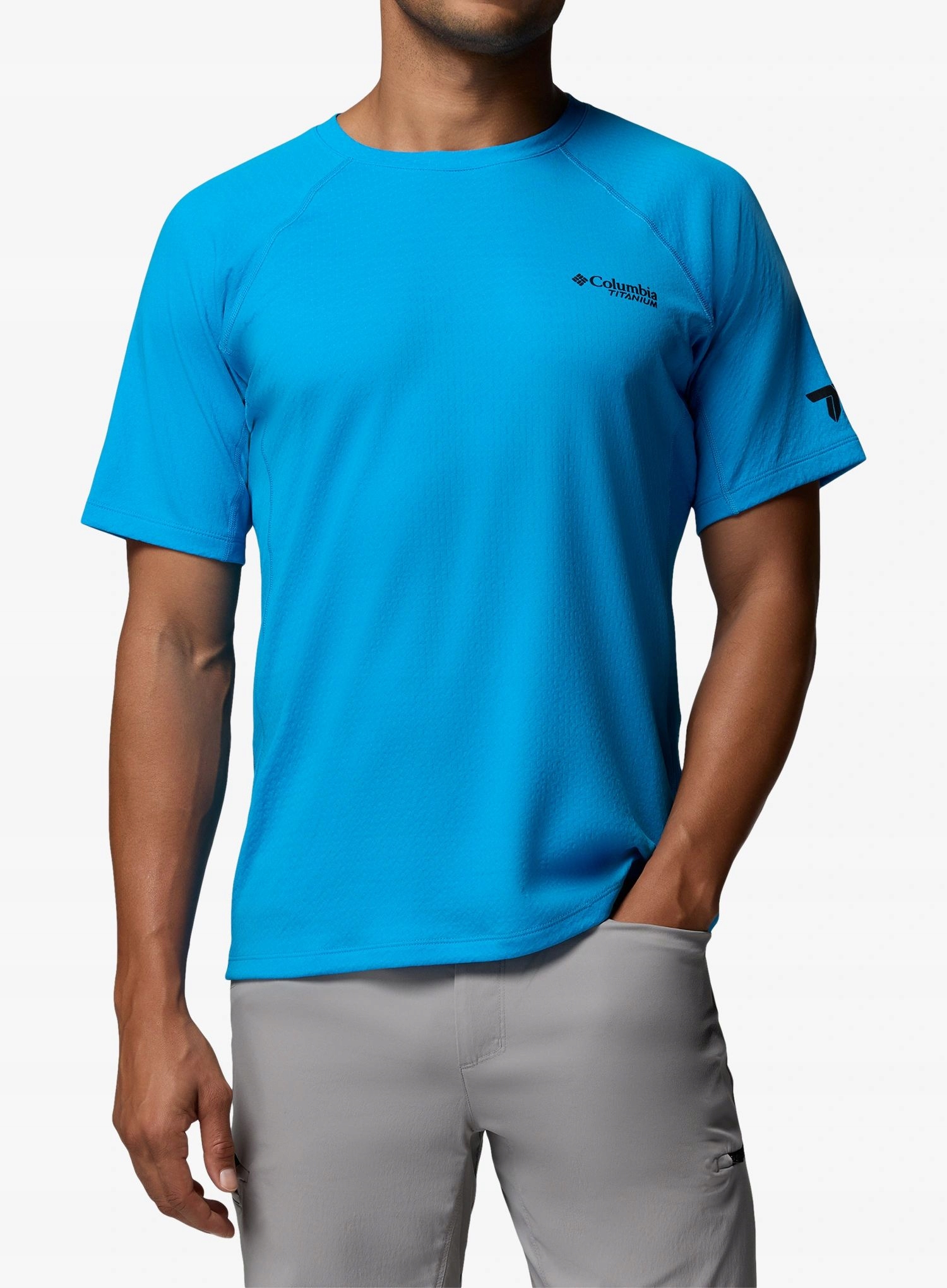 Rychleschnoucí tričko Columbia DriVenture Short Sleeve compass blue M