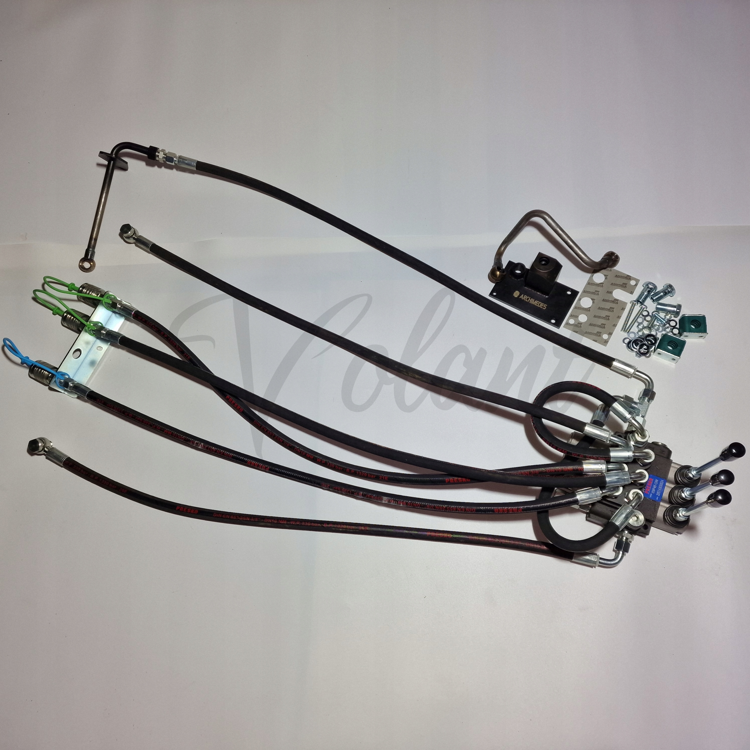 Vnější Rozdělovač 3 Sekční 3xPLOVOUCÍ C360 Kyprování Přívěsu 40L