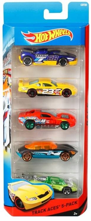 

Hot Wheels Autka Samochodziki 5-pak 1806 Mattel
