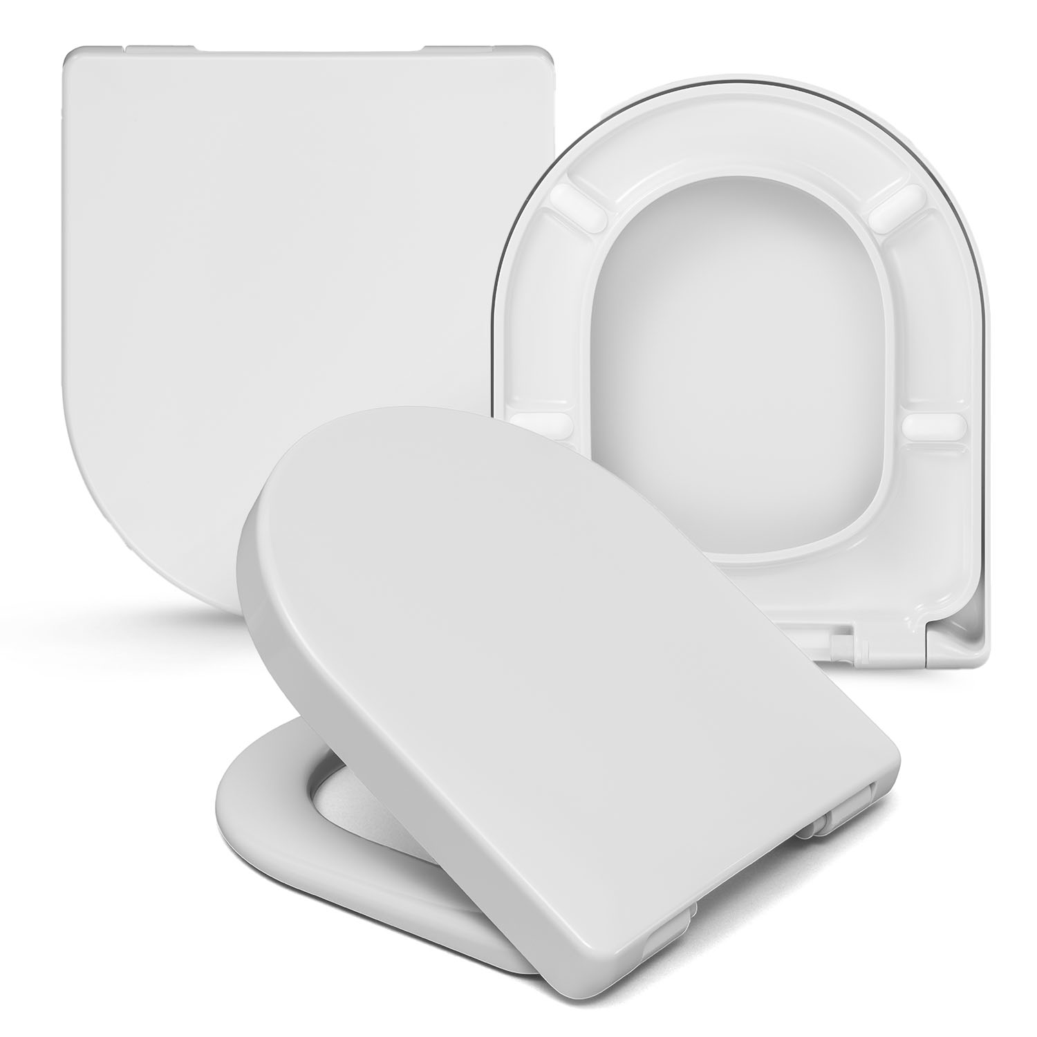 Wc sedátko pro Roca Meridian, pomalu padající, Premium, pomalu padající Wc