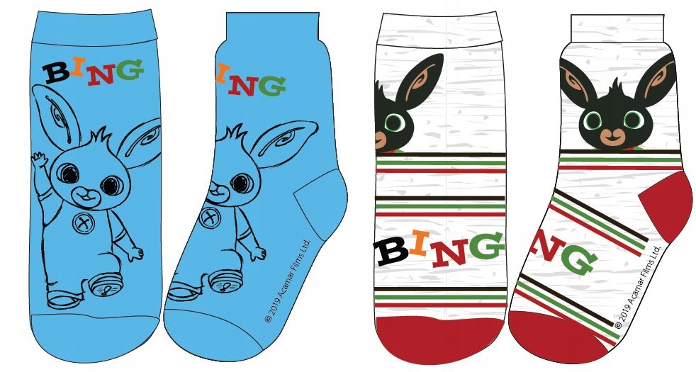 

Królik króliczek Bing Skarpetki 2-pack r. 27/30