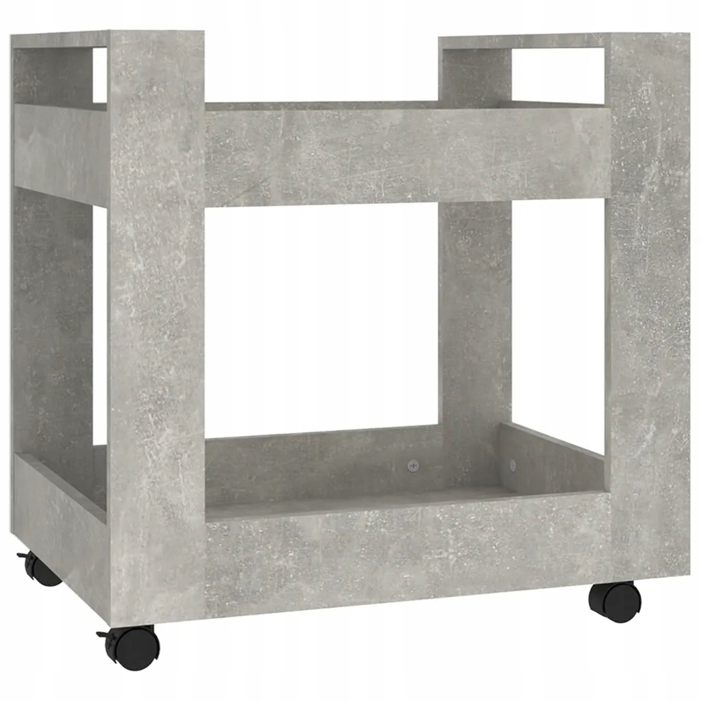 Półka pod biurko beton 60x45x60 szara