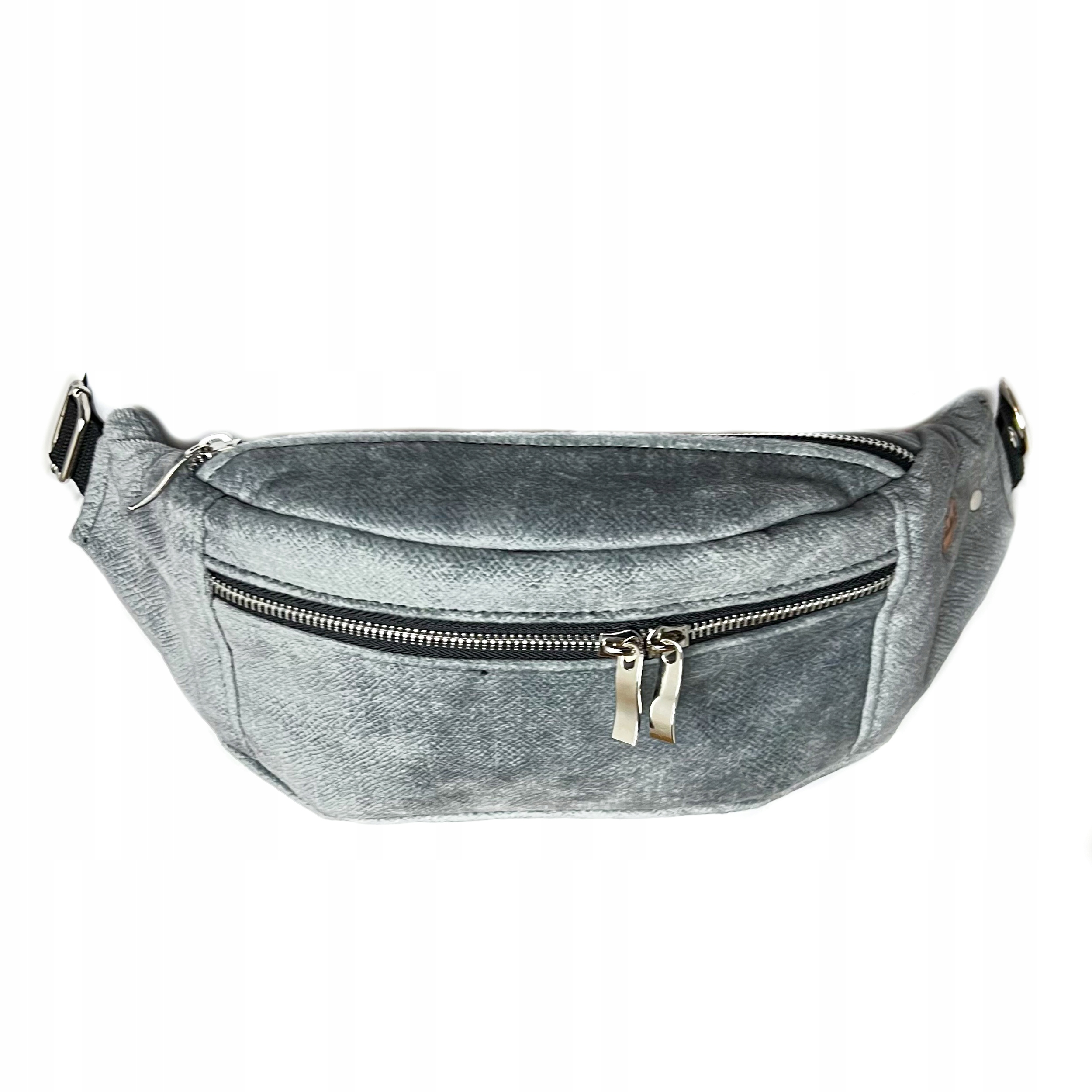 Ledvinka, šátek, ledvinka, taška na kyčle šedá