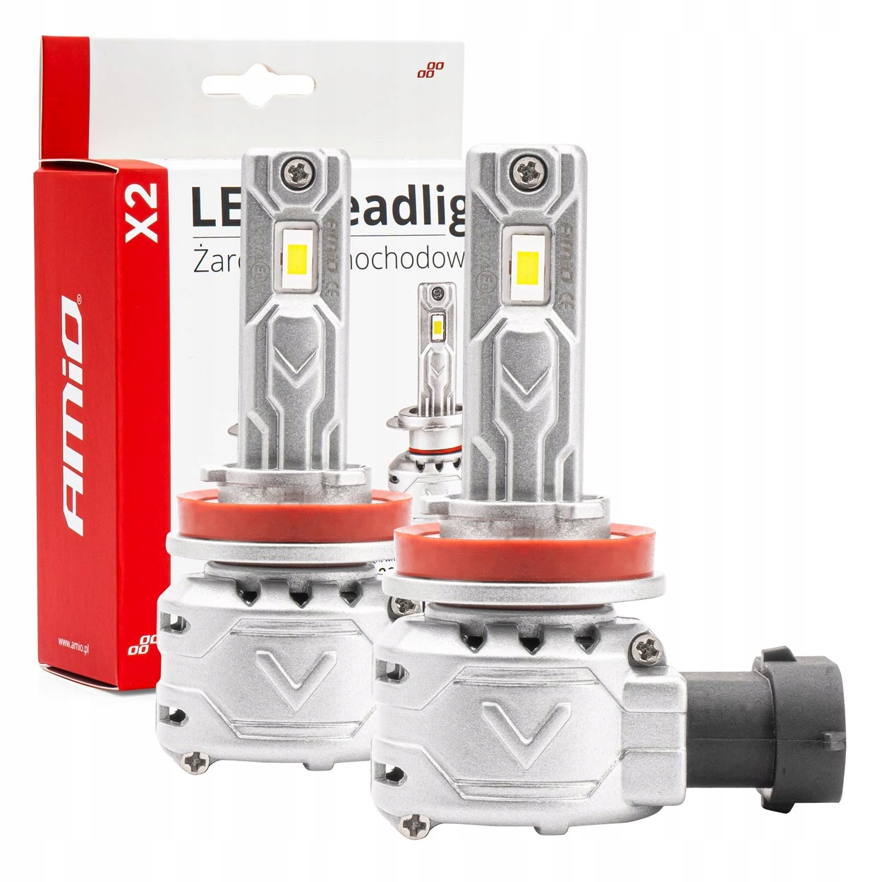 

Żarówki Samochodowe Led Seria X2 H8 H9 H11 Canbus
