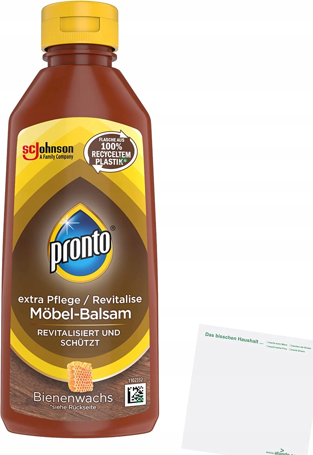 

Mleczko Pronto z woskiem czyszczenie mebli 200 ml