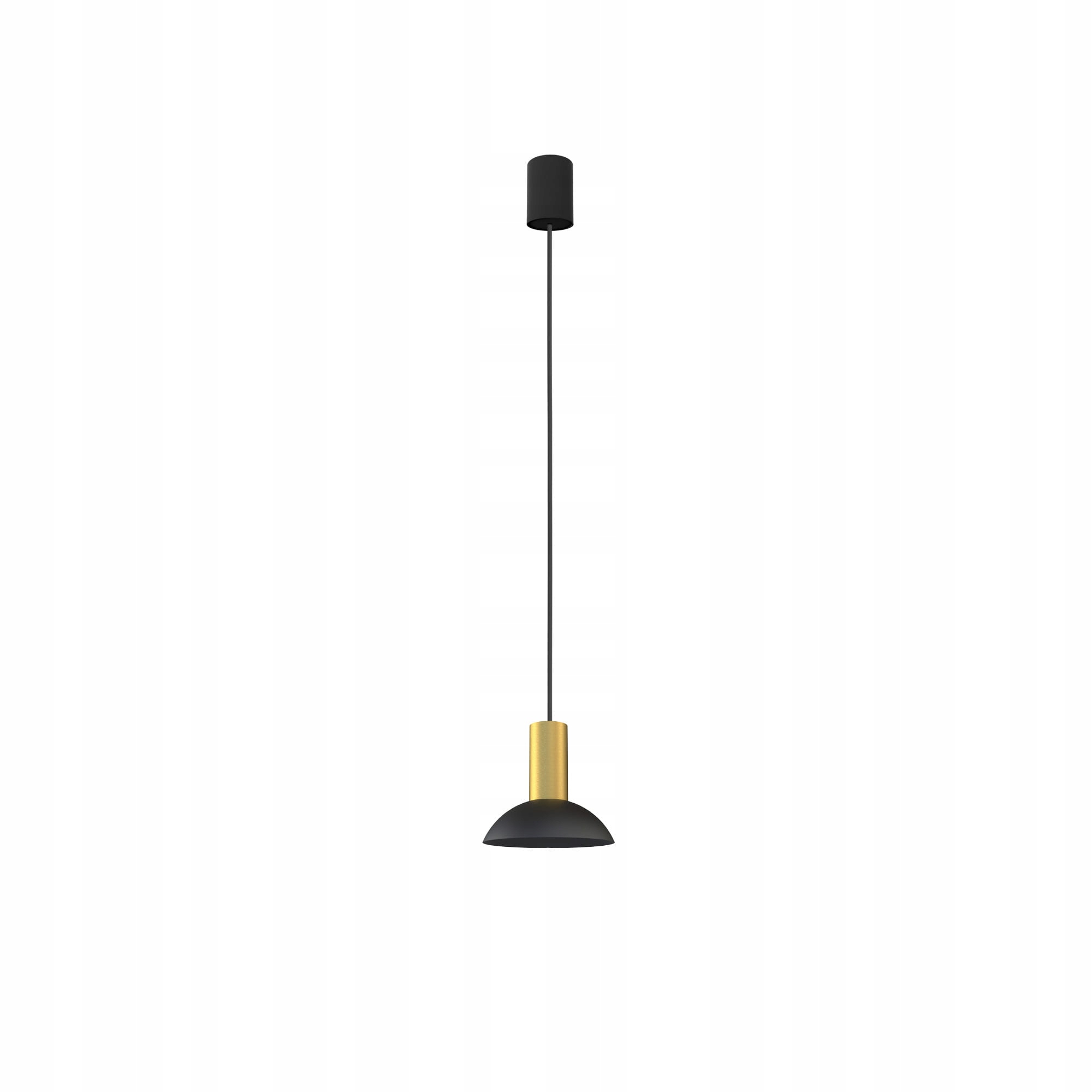 Nowodvorski Hermanos Závěsná lampa Mosaz Ocel Černá GU10 Led