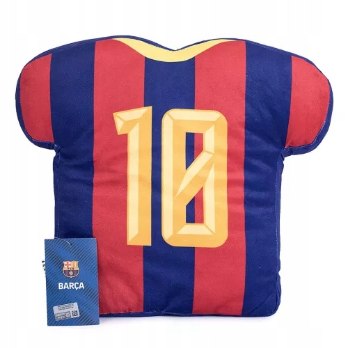 Poduszka Fc Barcelona w Kształcie Koszulki Messi 10 Yamal Barca Licencja